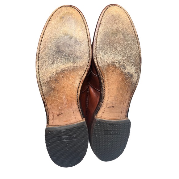 Allen Edmonds Cody Tassel Loafers Woven Brown Leather Mens 13B US main image 8